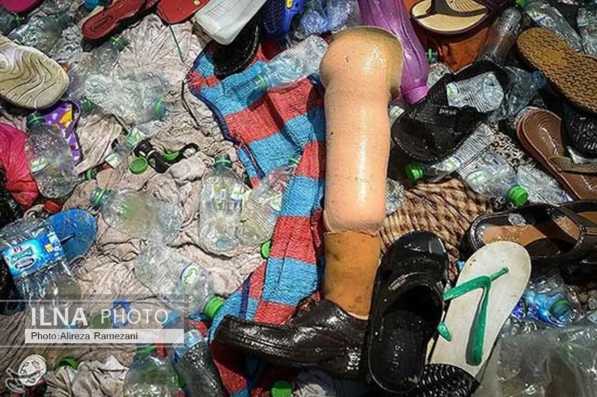 عکس: صحنه ای تلخ از فاجعه منا