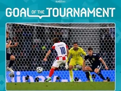 گل مودریچ به اسکاتلند بهترین گل یورو 2020 شد