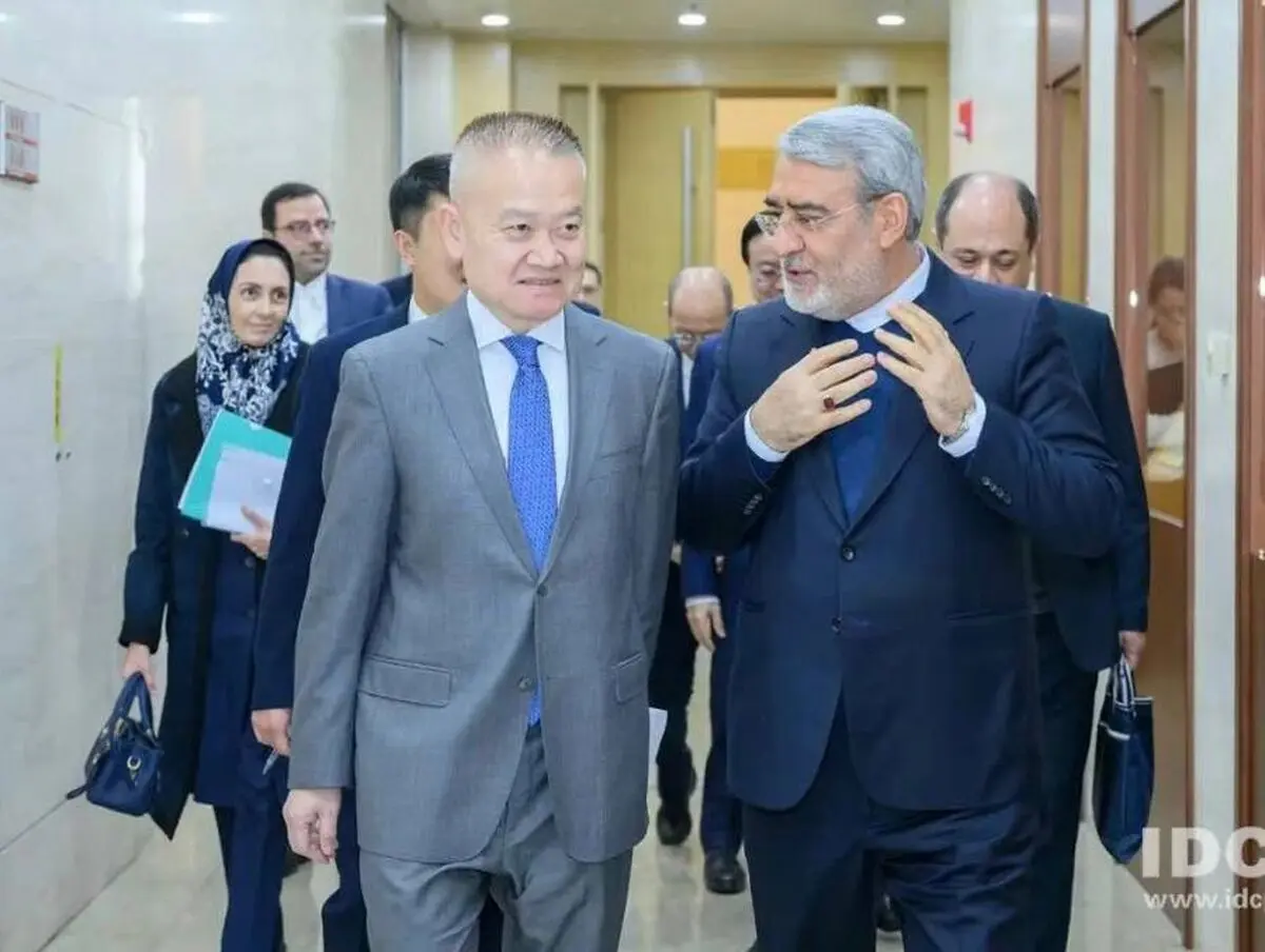 دیدار رحمانی فضلی با وزیر روابط خارجی کمیته مرکزی حزب حاکم چین
