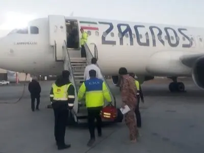 فرود اضطراری پرواز مشهد - نجف در کرمانشاه