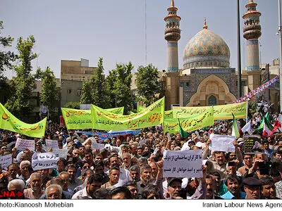 راهپیمایی روز جهانی کارگر در تهران/4