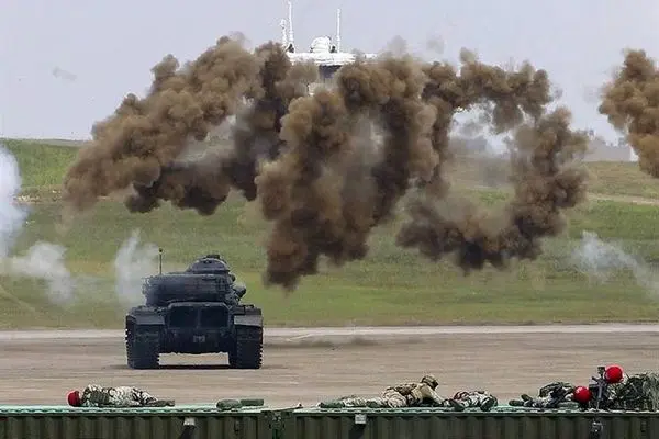  Taiwan Holds Military Drill