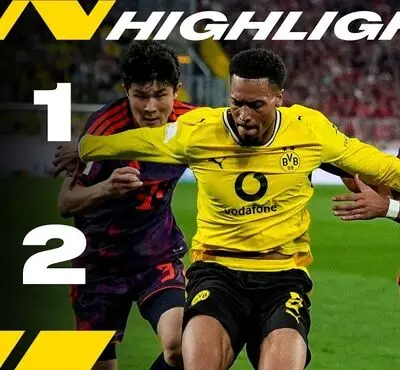 ویدئو: خلاصه بازی بایرن مونیخ 2 - 1 بورسیادورتموند