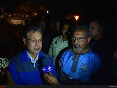 گزارش تصویری از بازدید وزرای کار و صنعت و معدن از معدن یورت آزادشهر 