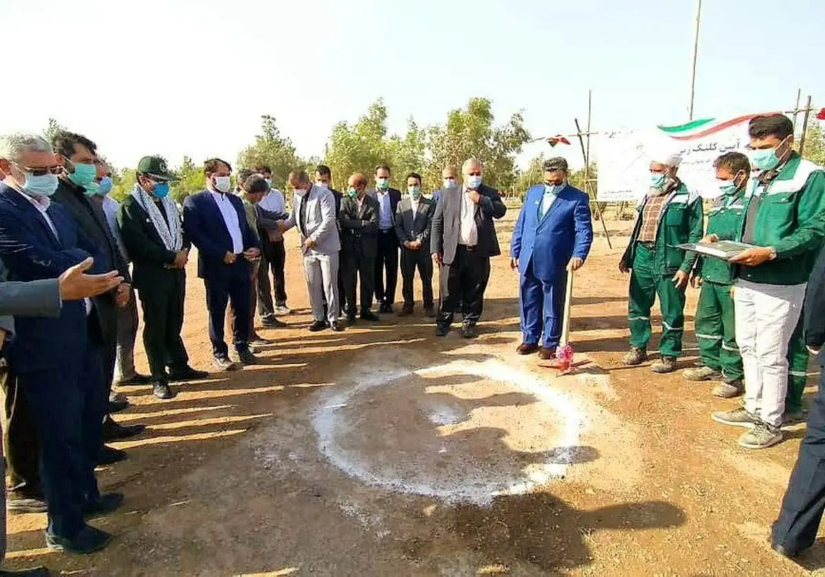 مراسم کلنگ زنی پارک بانوان در شهرستان خواف برگزار شد