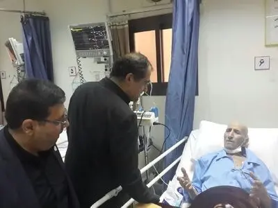 عیادت وزیر بهداشت از مصدومان حادثه منا در مکه