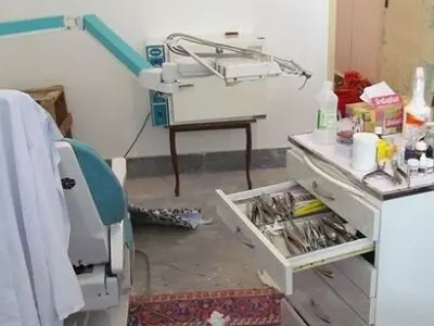 تعطیلی مطب دندانپزشک قلابی در رشت
