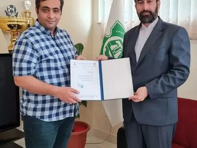 معاون ورزشی تیم ماشین سازی منصوب شد