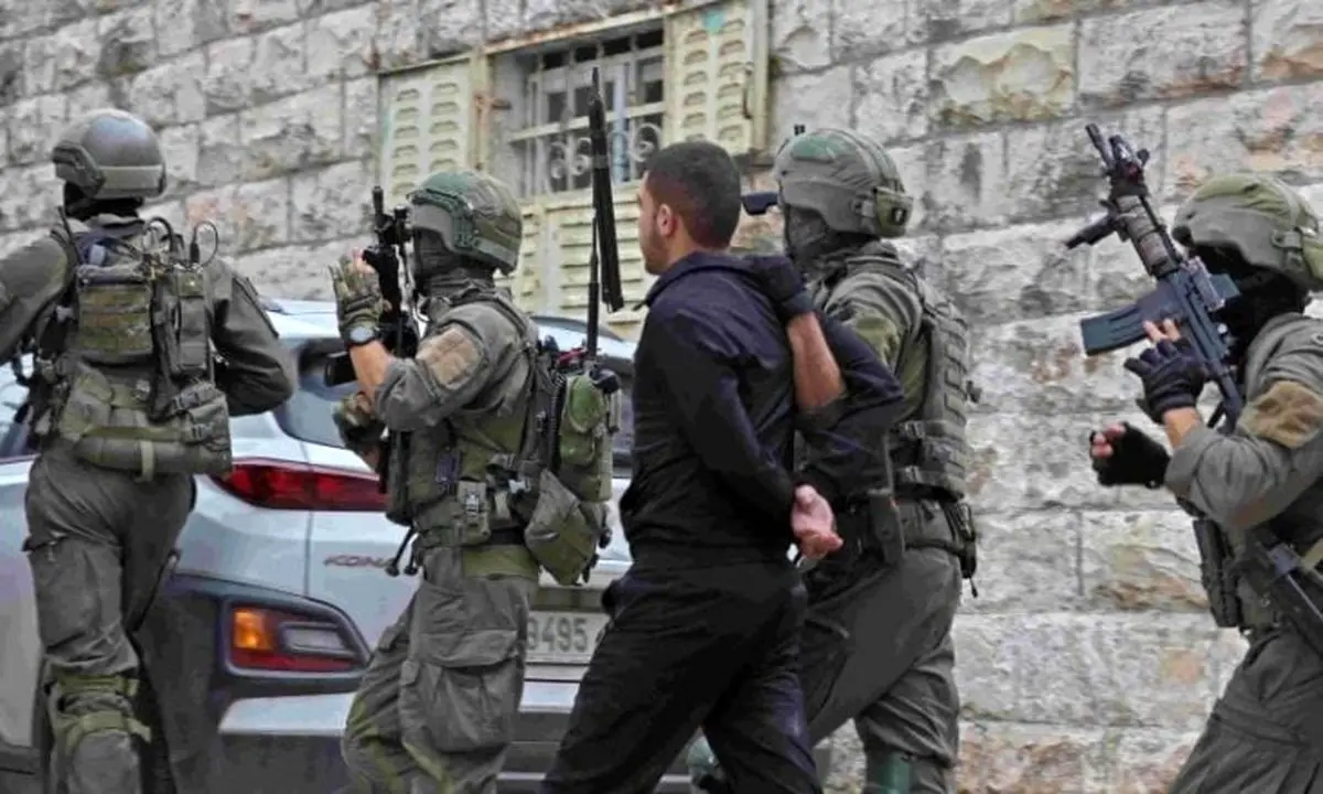 بازداشت ۶ فلسطینی در کرانه باختری توسط نظامیان اسرائیل