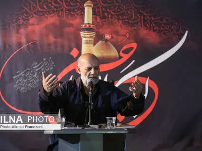 مراسم نهمین شب عزاداری حضرت سید الشهدا (ع) در خانه کارگر