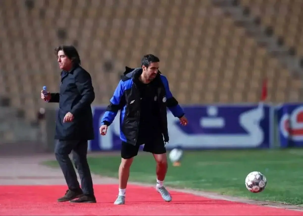 مربی استقلال: زمین تختی کیفیت بازی ما را پایین آورد