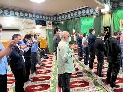 گزارش تصویری برگزاری مراسم عزاداری ایام شهادت مولی الموحدین امام علی(ع) با حضور مدیران و پرسنل شرکت نفت ایرانول