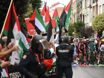 در حمایت از فلسطین: فینال مسابقات دوچرخه‌سواری در مادرید لغو شد