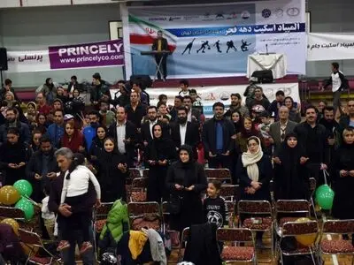 برگزاری افتتاحیه المپیاد اسکیت تهران