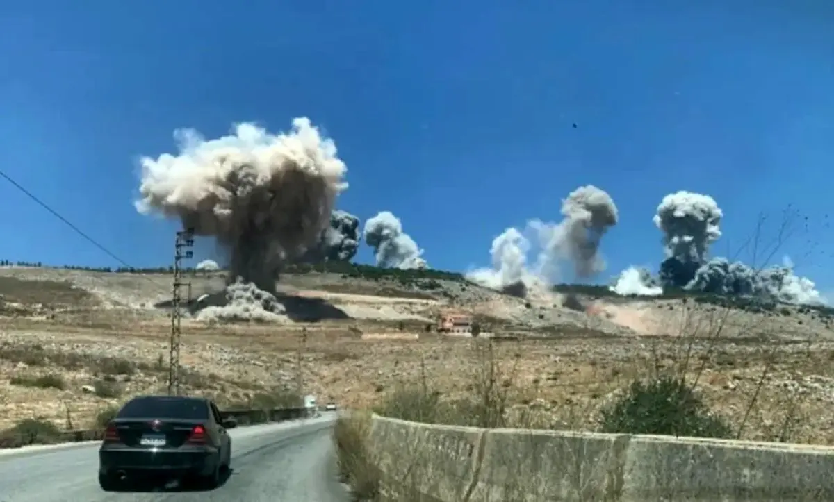 مجروح شدن ۶ نفر در پی حمله رژیم صهیونیستی به بقاع در لبنان