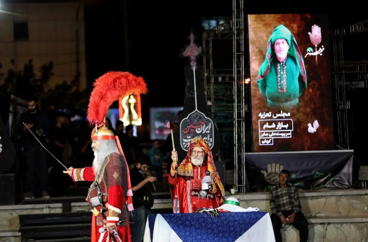 بخشی از تعزیه‌خوانی داود فتحعلی بیگی+فیلم