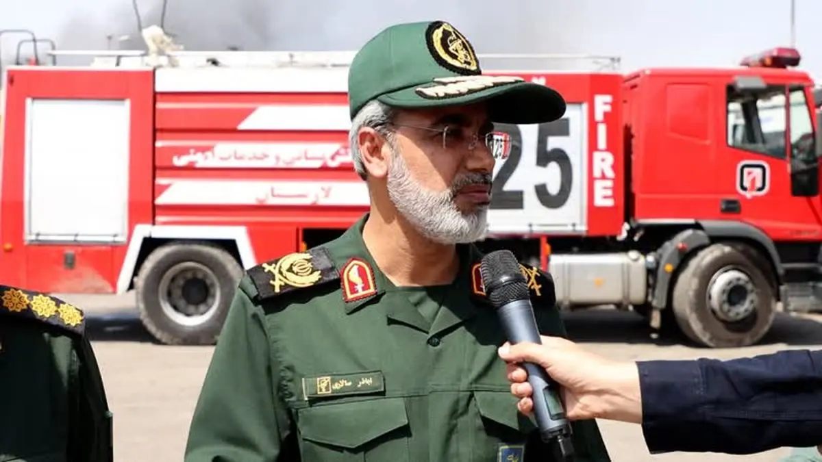 تشریح اقدامات سپاه استان هرمزگان در حادثه بندر شهید رجایی