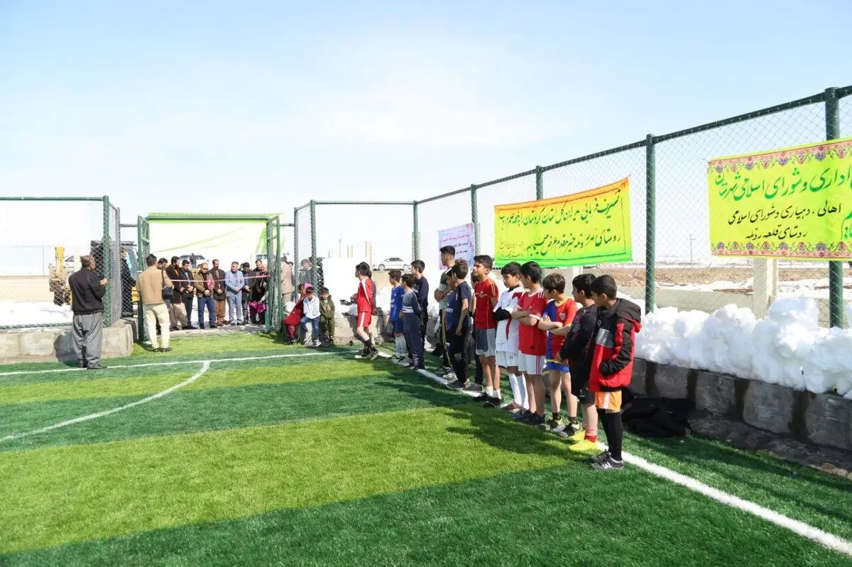 ایجاد 25 زمین چمن مصنوعی جدید در مناطق روستایی استان مرکزی