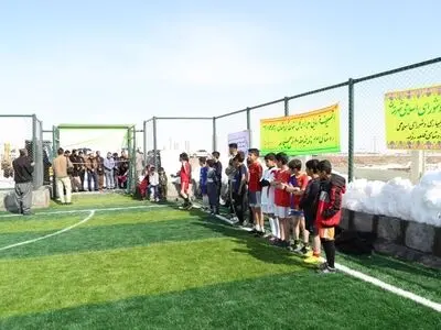 ایجاد 25 زمین چمن مصنوعی جدید در مناطق روستایی استان مرکزی