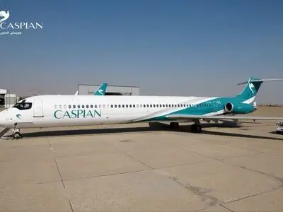 پنجمین هواپیمای بازسازی‌شده هواپیمایی کاسپین با نام «هرمز» به ناوگان عملیاتی پیوست؛ گامی بلند جهت افزایش ناوگان فعال
