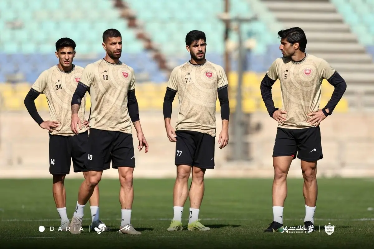 برگزاری تمرین پرسپولیس بدون ستاره‌ها