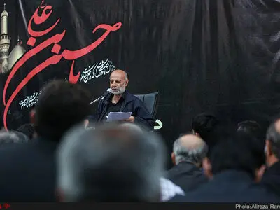 مراسم ششمین شب عزاداری حضرت اباعبدالله الحسین(ع)  در خانه کارگر