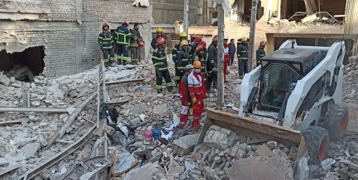 جزییات انفجار در نارمک تهران+ عکس