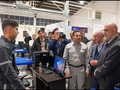 سایت آموزش خطوط هوایی مجتمع مس سرچشمه رفسنجان افتتاح شد