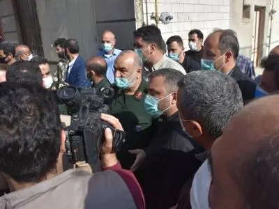 فرمانده کل سپاه به استان خوزستان سفر کرد