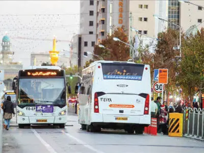 سرویس‌دهی رایگان ناوگان اتوبوسرانی مشهد در روز ١۰ دی 