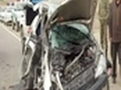 تصادف دو خودروی سواری دو نفر را به کام مرگ فرستاد