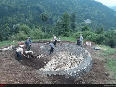 قلعه گردن رودسر ساماندهی شد