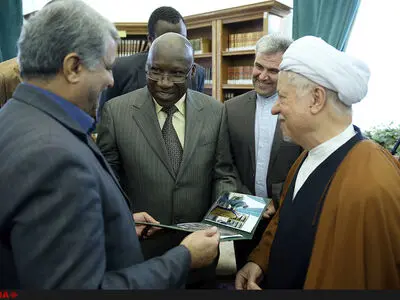 دیدار سفیر سنگال در جمهوری اسلامی ایران با آیت‌الله هاشمی رفسنجانی