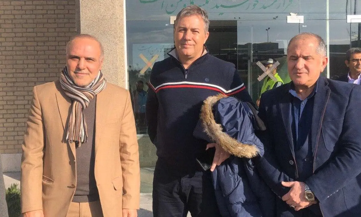 حضور اسکوچیچ در ورزشگاه دستگردی