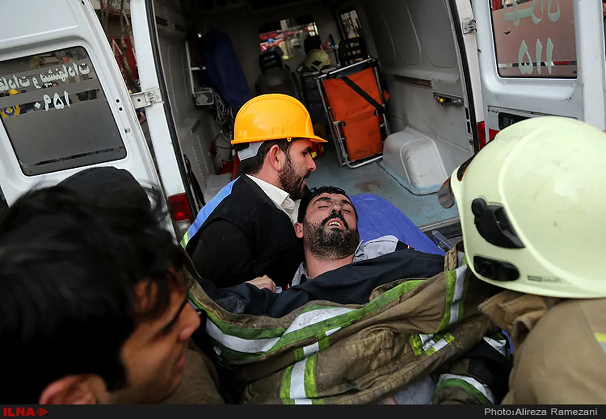 اسامی مصدومان ترخیص شده حادثه پلاسکو