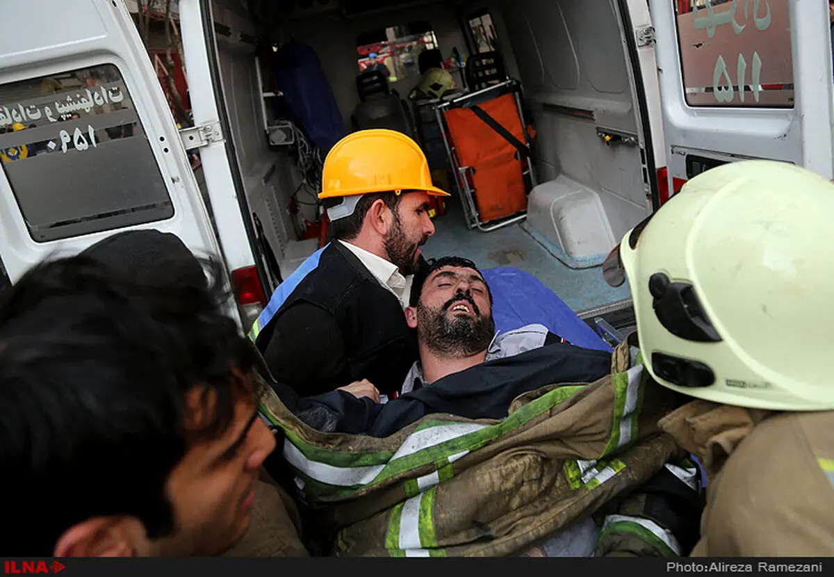 اسامی مصدومان ترخیص شده حادثه پلاسکو