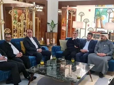 ورود هیئت پارلمانی ایران به منامه