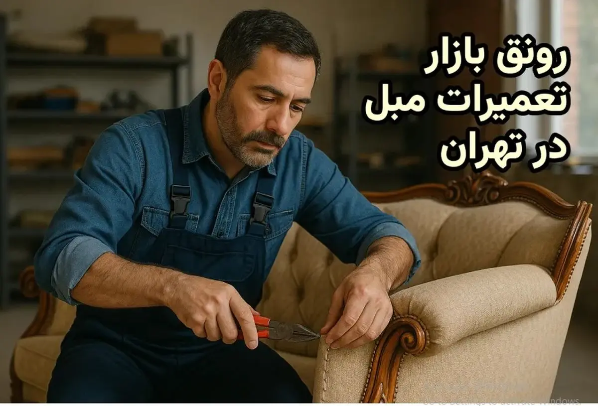 رونق بازار تعمیرات مبل در تهران | «تعمیرات مبل سرو» با ۱۵ سال سابقه پیشتاز شد