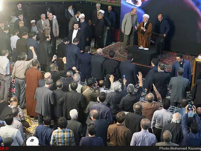 سی و سومین سالگرد شهادت آیت‌الله اشرفی اصفهانی با حضور آیت‌الله هاشمی رفسنجانی