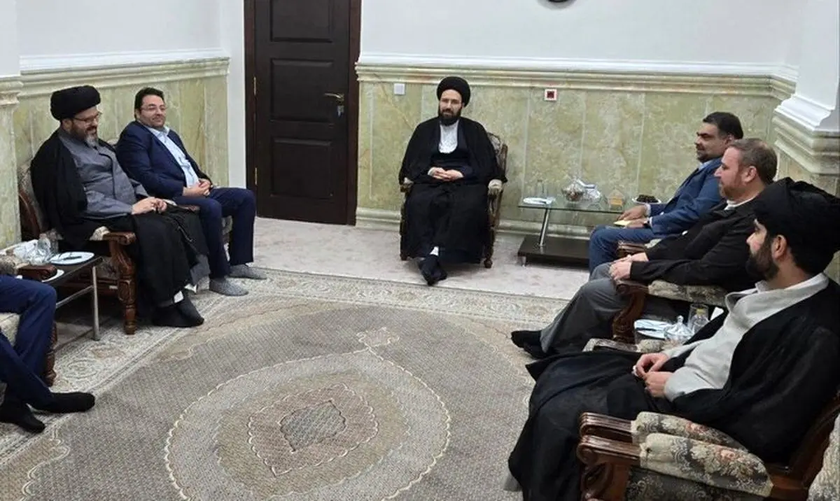 دیدار حزب نسل نو با حجت‌الاسلام سیدعلی خمینی