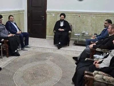 دیدار حزب نسل نو با حجت‌الاسلام سیدعلی خمینی