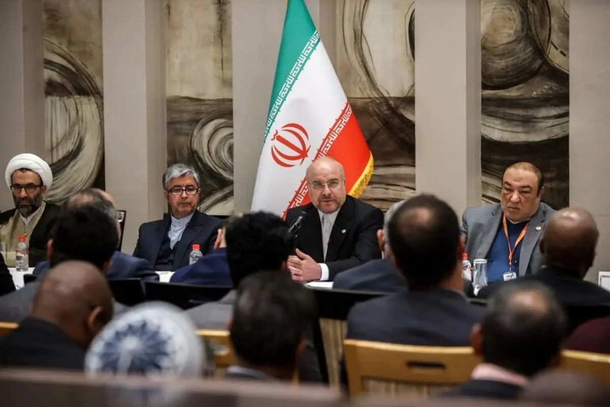 قالیباف با نمایندگان مجلس آفریقای جنوبی دیدار کرد