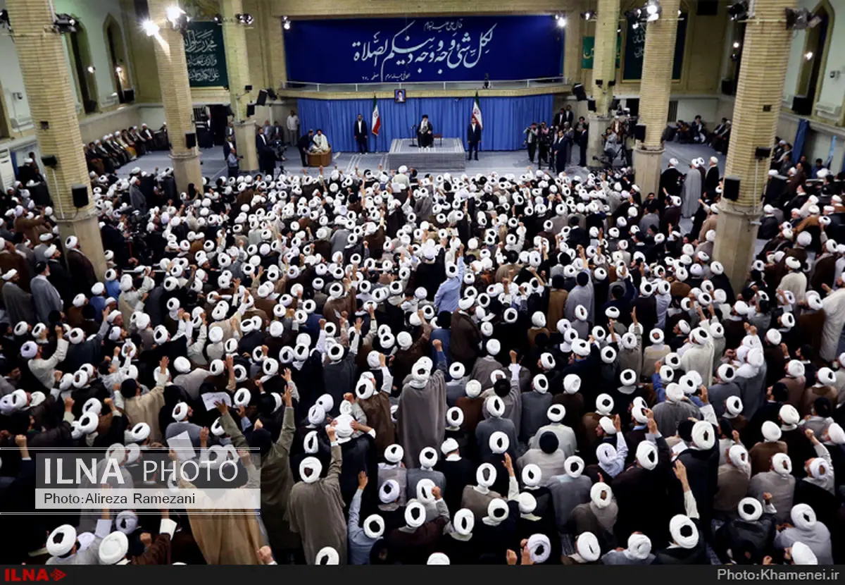 دیدار ائمه جماعت مساجد استان تهران با رهبر انقلاب