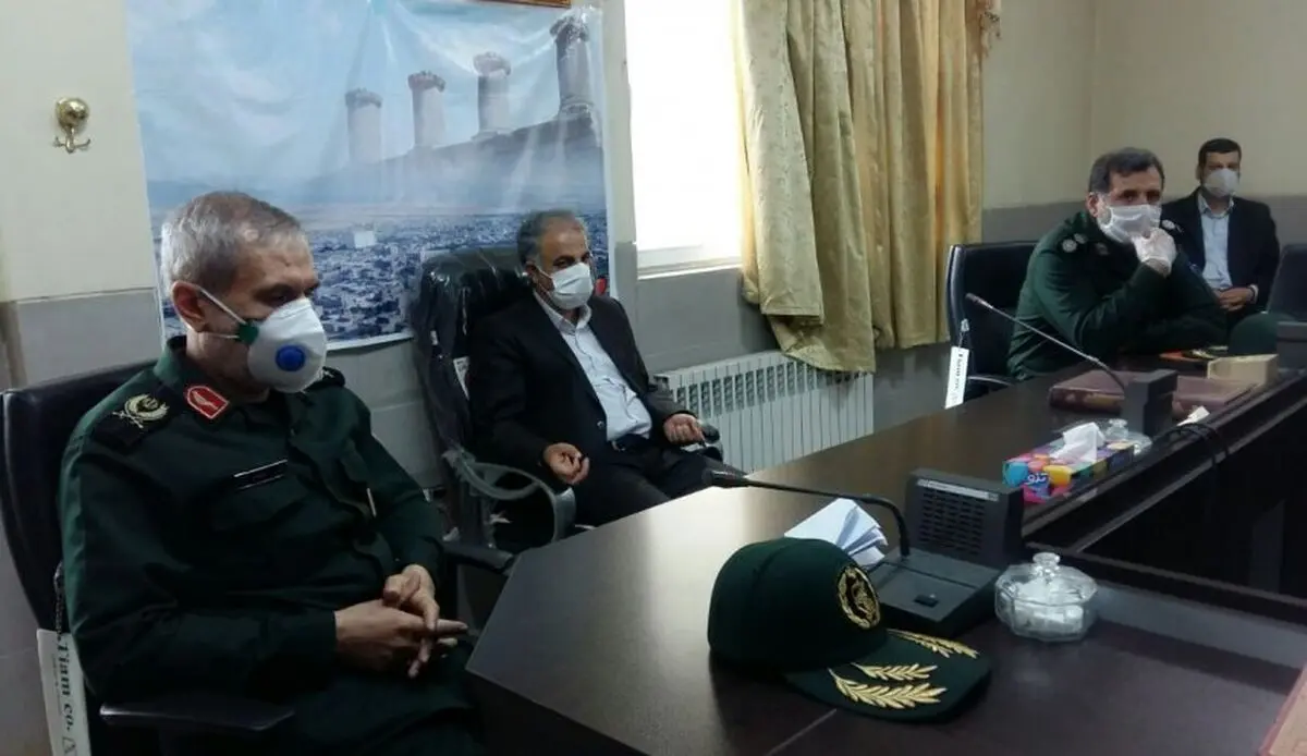 الحرس الثوری ینفذ عملیات الدفاع البیولوجی غرب البلاد
