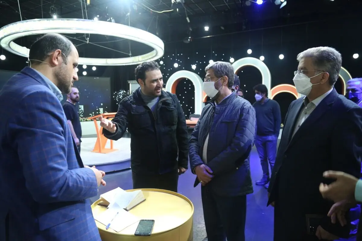 معاون سیما از «قندپهلو» بازدید کرد/ ویژه برنامه طنز شبکه آموزش در نوروز ۱۴۰۱