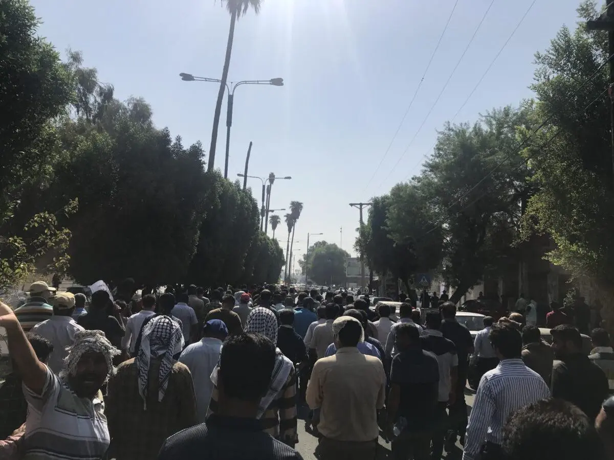 تجمعات گروه ملی فولاد اهواز مقابل استانداری به روز هفتم رسید