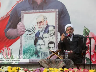 مراسم اولین سالگرد شهادت دکتر محسن فخری زاده