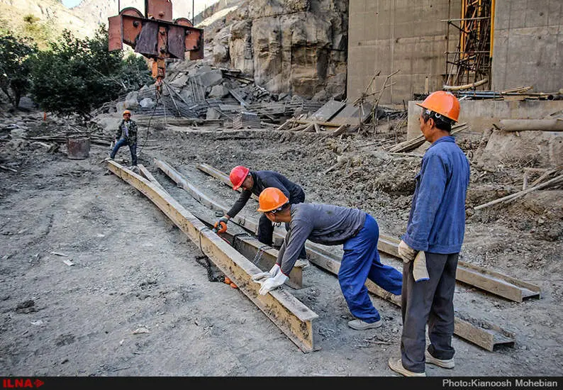 کارگران چینی آزاد راه تهران-شمال