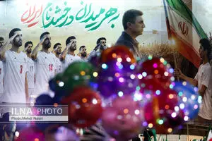 گزارش تصویری بدرقه ملی‌پوشان در میدان انقلاب