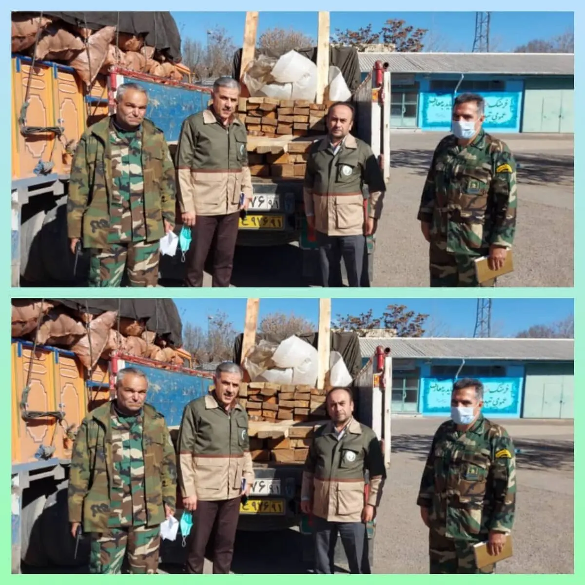 کشف  ۱۱۰‌ اصله الوار قاچاق جنگلی در اردبیل